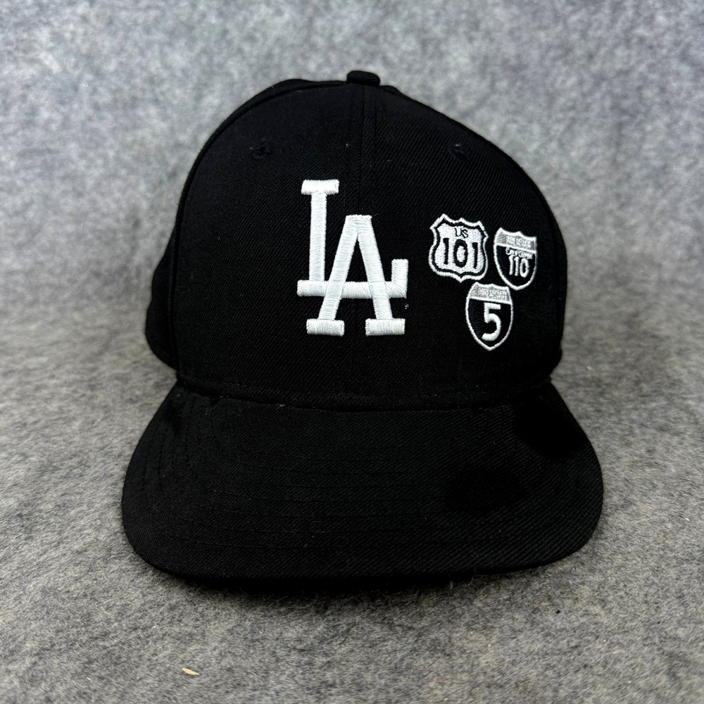 New Era Los Angeles Dodgers SnapBack Hat 9Fifty Black Freeways US 101 5 110